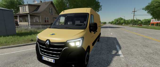 PKWs Renault Master IV - Die Post Landwirtschafts Simulator mod