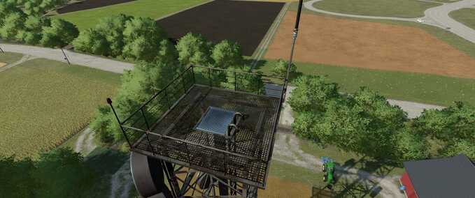 Gebäude 5G-Sendeturm Landwirtschafts Simulator mod