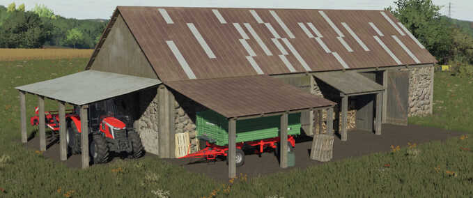 Old Farm Building Set Mod Image