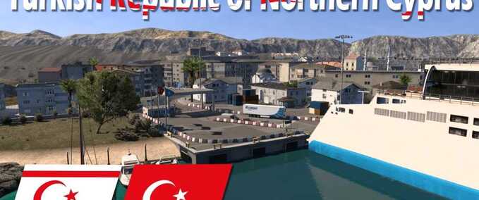 Mods Promods Addon: Northern Cyprus  Eurotruck Simulator mod