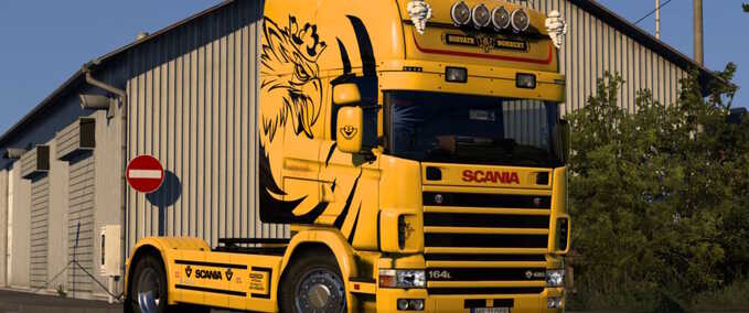 Trucks Scania (Rjl) 4 Series Horváth Norbert Skin Eurotruck Simulator mod