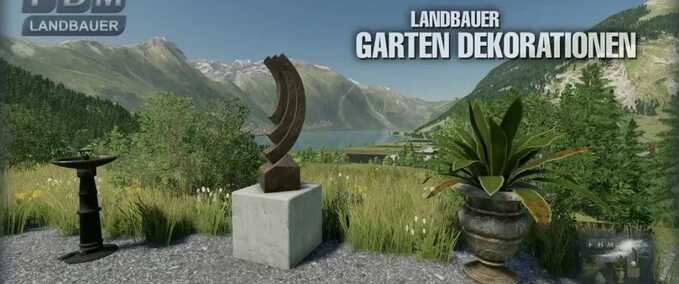 Platzierbare Objekte Garten Dekorationen Landwirtschafts Simulator mod