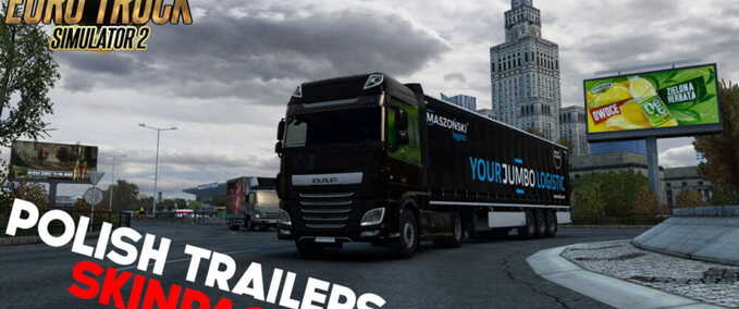 Trailer Polish Trailers SKINPACK by Daniel Jestem Eurotruck Simulator mod