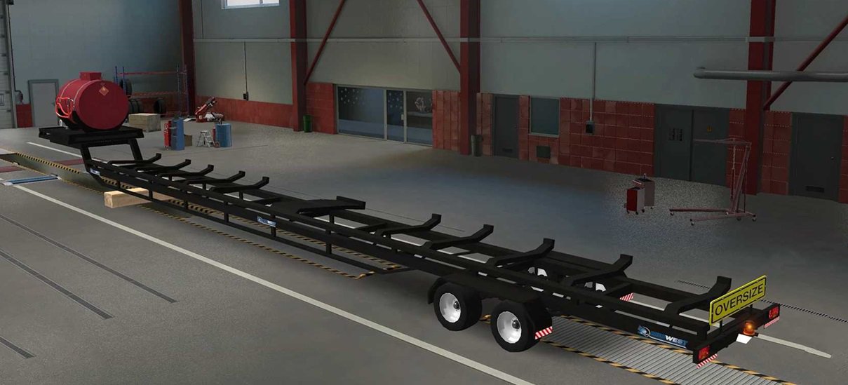 MIDWEST DURUS COMBINES HEADERS TRAILERS - 1.49 thumbnail 3