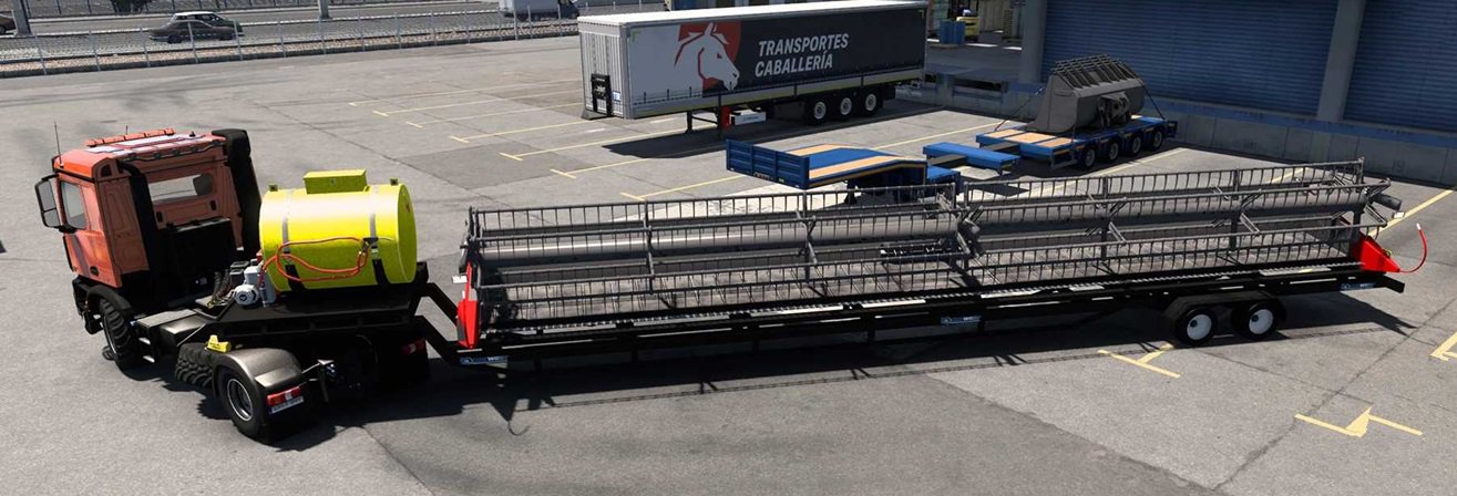 MIDWEST DURUS COMBINES HEADERS TRAILERS - 1.49 thumbnail 2