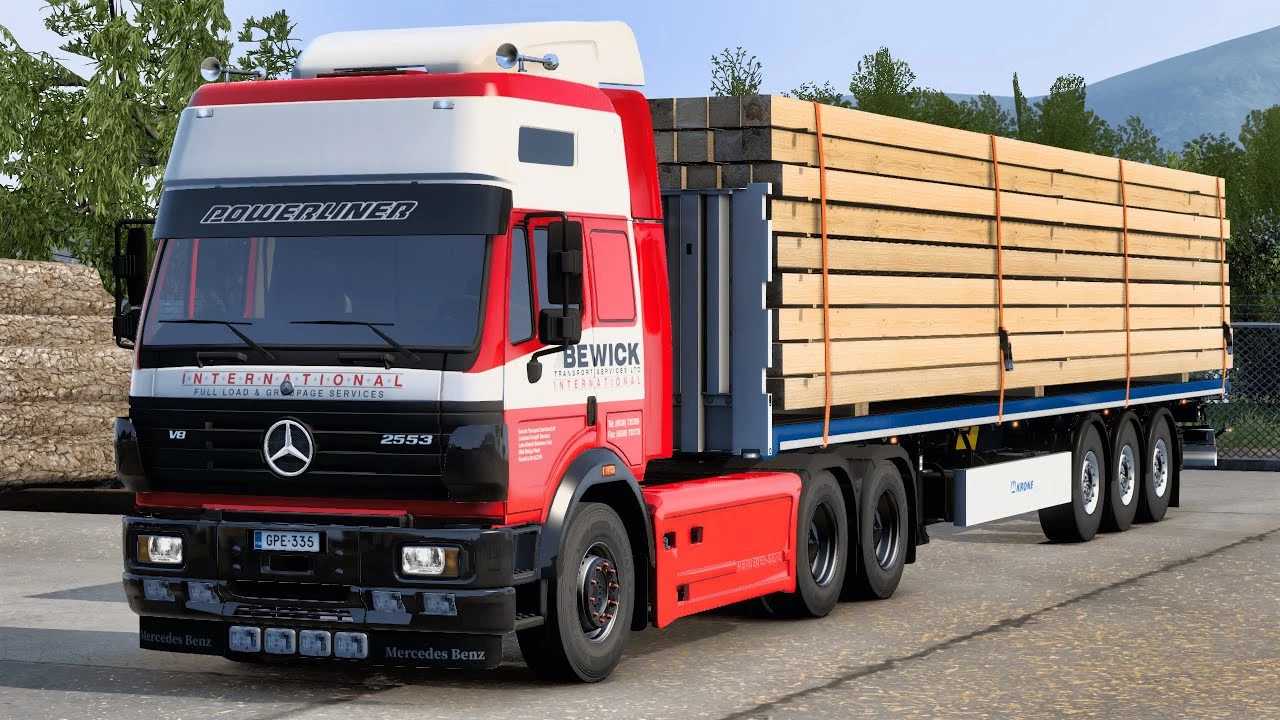 Mercedes Benz SK (Sounds – Truck – DLC Acc) - 1.45 thumbnail 2