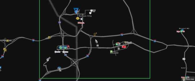Mods Kansas City KCMO Add-On American Truck Simulator mod