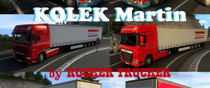 Trucks Kolek Martin Skin Pack Eurotruck Simulator mod