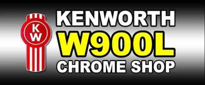 Kenworth W900L Chrome Shop  Mod Image