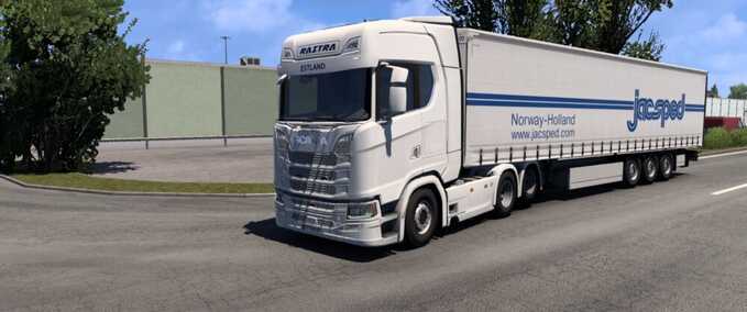 Trucks Scania Jacsped BV Combo Skin Eurotruck Simulator mod