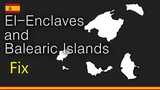 El-Enclaves and Balearic Islands Fix  Mod Thumbnail