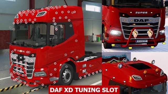 DAF XD Accessory Addon Slots - Thumbnail 1