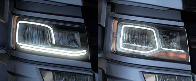 Trucks Scania NG LED Strip Angel Eyes Eurotruck Simulator mod