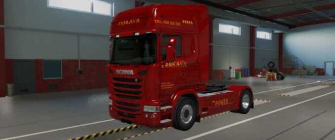 Trucks Rjl Scania Skin Penkava Eurotruck Simulator mod