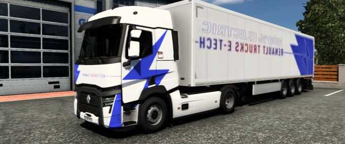 Trucks Renault Trucks E-Tech 1.49.III Eurotruck Simulator mod