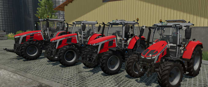 Tractors Massey Ferguson S Series Farming Simulator mod