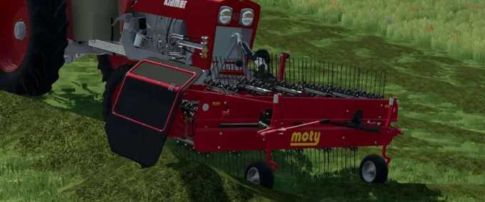 Schwader & Wender Moty Windrower Landwirtschafts Simulator mod