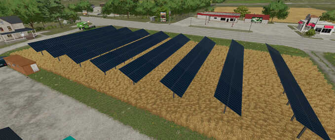 Gameplay GLHD Solarpanel Erweiterung Landwirtschafts Simulator mod