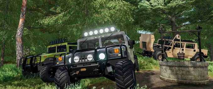 PKWs Hummer H1 Landwirtschafts Simulator mod