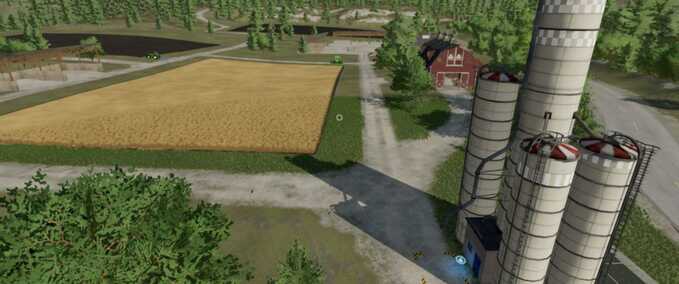 Maps Goldcrest Valley Multi 8.2 Landwirtschafts Simulator mod
