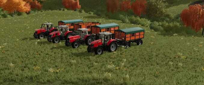 Anhänger Rudolph Sohn Trailer Pack Landwirtschafts Simulator mod