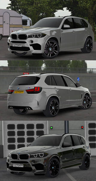 ets2: BMW X5M F85 [1.41.x] v 2.3 Trucks Mod für Eurotruck Simulator 2