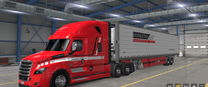 Skins Hoekstra Transportation, LLC  IL American Truck Simulator mod