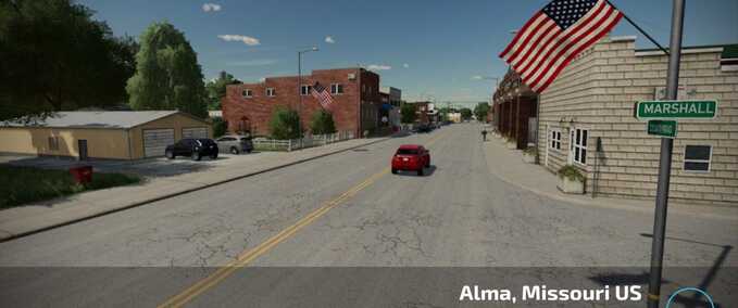 AutoDrive-Kurs Alma, Missouri US Mod Image