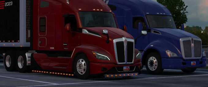 Trucks Kenworth T680 2022 Accessories Pack  American Truck Simulator mod
