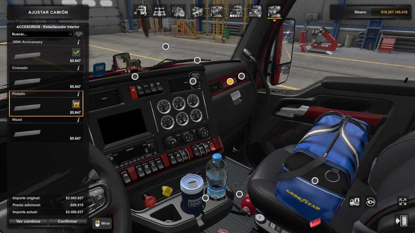 Kenworth T680 2022 Accessories Pack  thumbnail 2