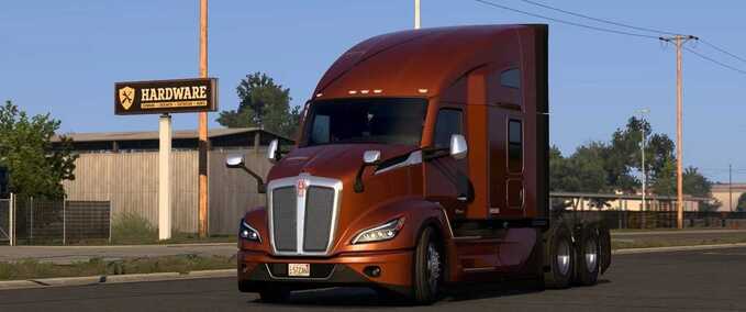Trucks Kenworth T680 Addons American Truck Simulator mod