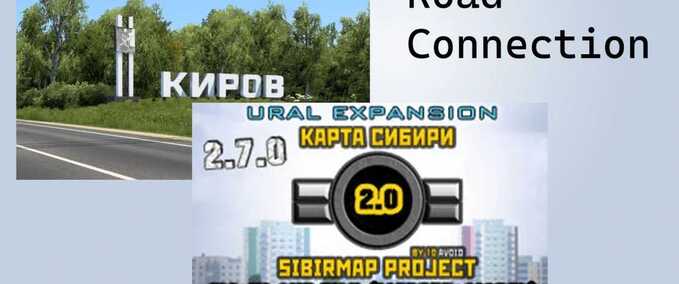 Mods Kirov Map – Sibir Map RC Eurotruck Simulator mod