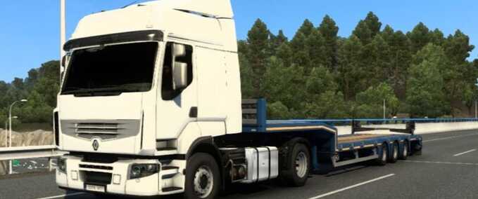 Trucks Renault Premium 5000 HP Eurotruck Simulator mod
