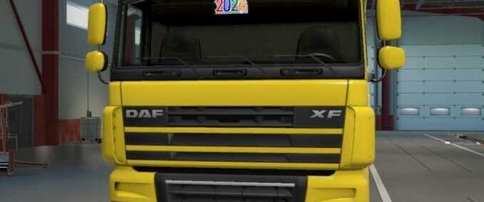 Trucks 2024 Windscreen Sticker Eurotruck Simulator mod
