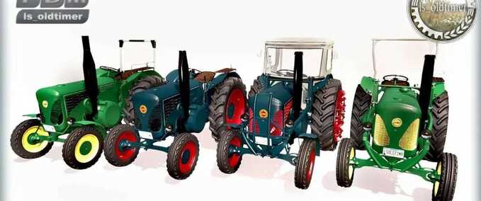 Traktoren Lanz Bulldog Pack1 UPDATE Landwirtschafts Simulator mod