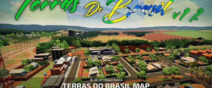 Maps Mapa Terras Do Brasil Versao Original Landwirtschafts Simulator mod