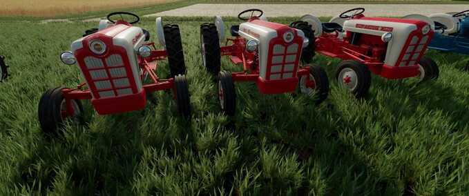 Ford Ford Red Tiger Traktor Pack Landwirtschafts Simulator mod