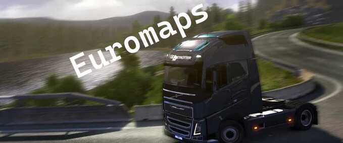 Maps Lillehammer Road Rebuild Eurotruck Simulator mod