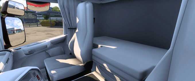 Trucks Scania R 2009 White Interior - 1.49 Eurotruck Simulator mod