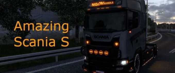 Trucks Scania S Parts and Addons  Eurotruck Simulator mod