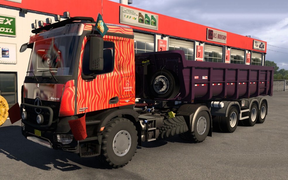 Mercedes Benz Arocs Agrar (DX11) 1.36.x  thumbnail 3