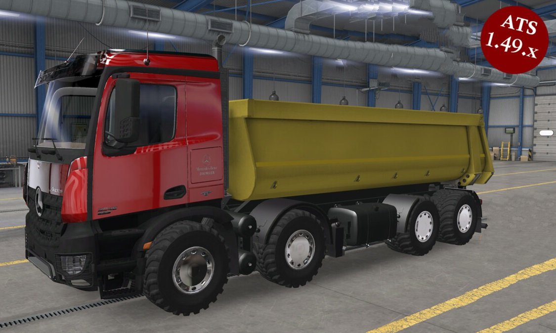 Mercedes Benz Arocs Agrar (DX11) 1.36.x  thumbnail 2