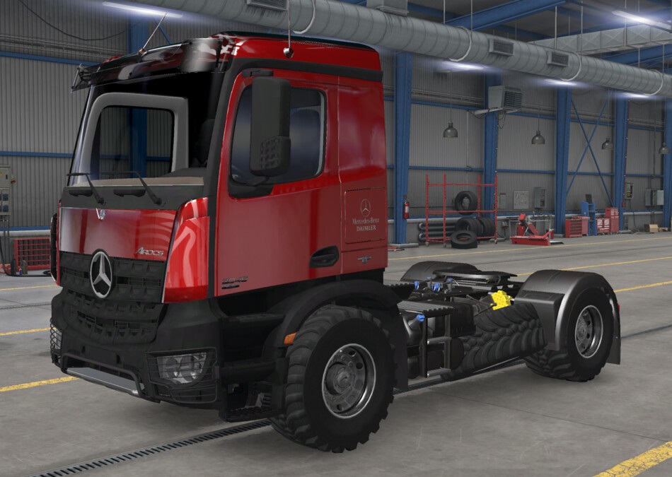 Mercedes Benz Arocs Agrar (DX11) 1.36.x - Thumbnail 1