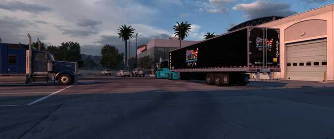 Skins SCS Trailer Skin American Trucking - 1.49 American Truck Simulator mod