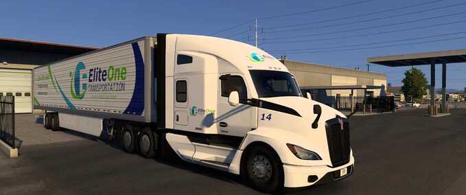 Skins EliteOne Transportation Combo Skin American Truck Simulator mod