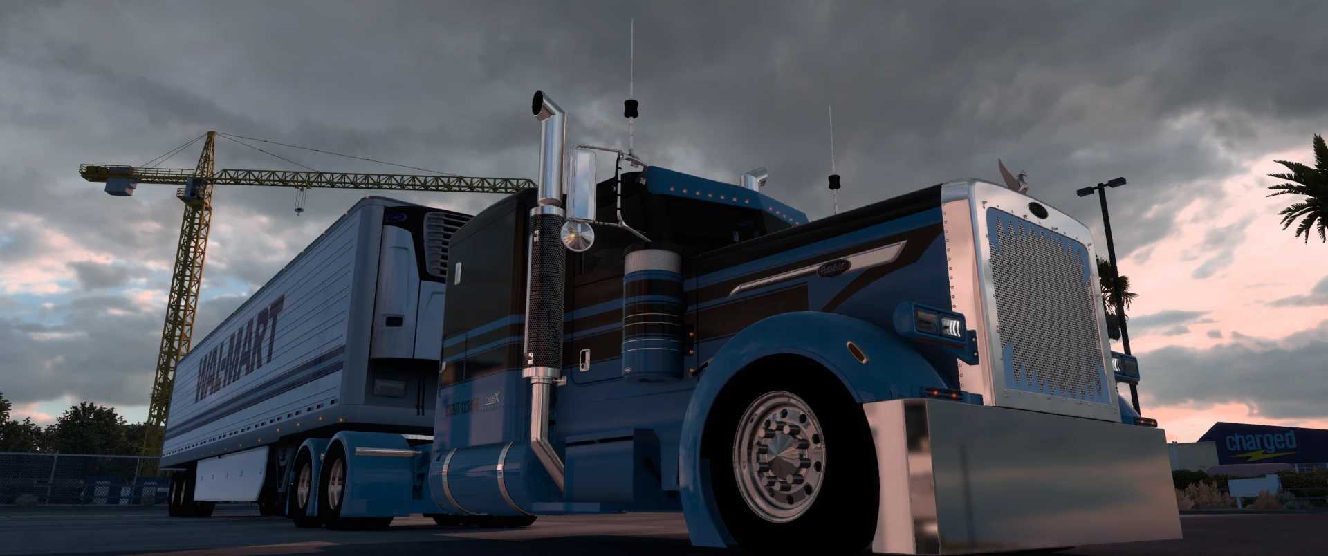 389 Pinga Blue & Black Truck Skin - 1.49 thumbnail 4