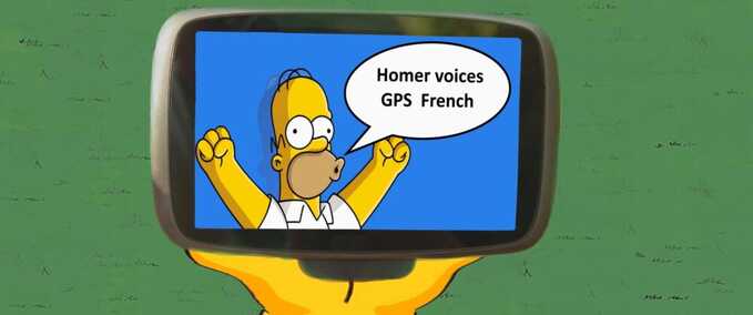 Trucks Homer French GPS Voices Eurotruck Simulator mod