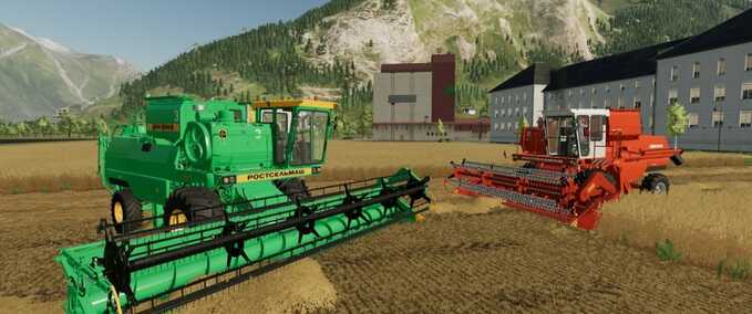 Selbstfahrer Don 1200 Landwirtschafts Simulator mod