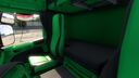 Scania R 2009 Black & Green Interior 