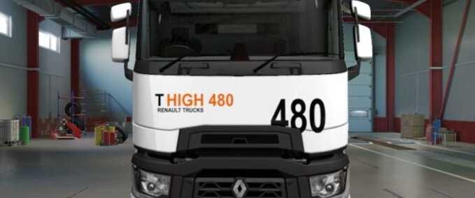 Trucks RENAULT T HIGH 480 SKIN Eurotruck Simulator mod